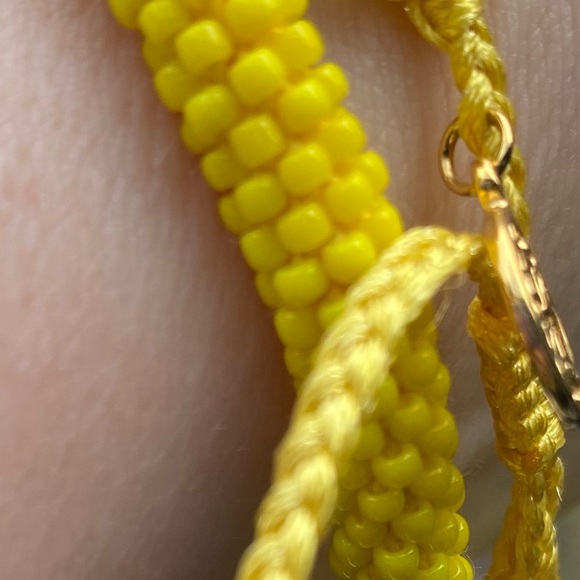 Curated yellow bracelet set: 7” Sashka, adjustable Rustic Cuff Felicity.… - Picture 2 of 4